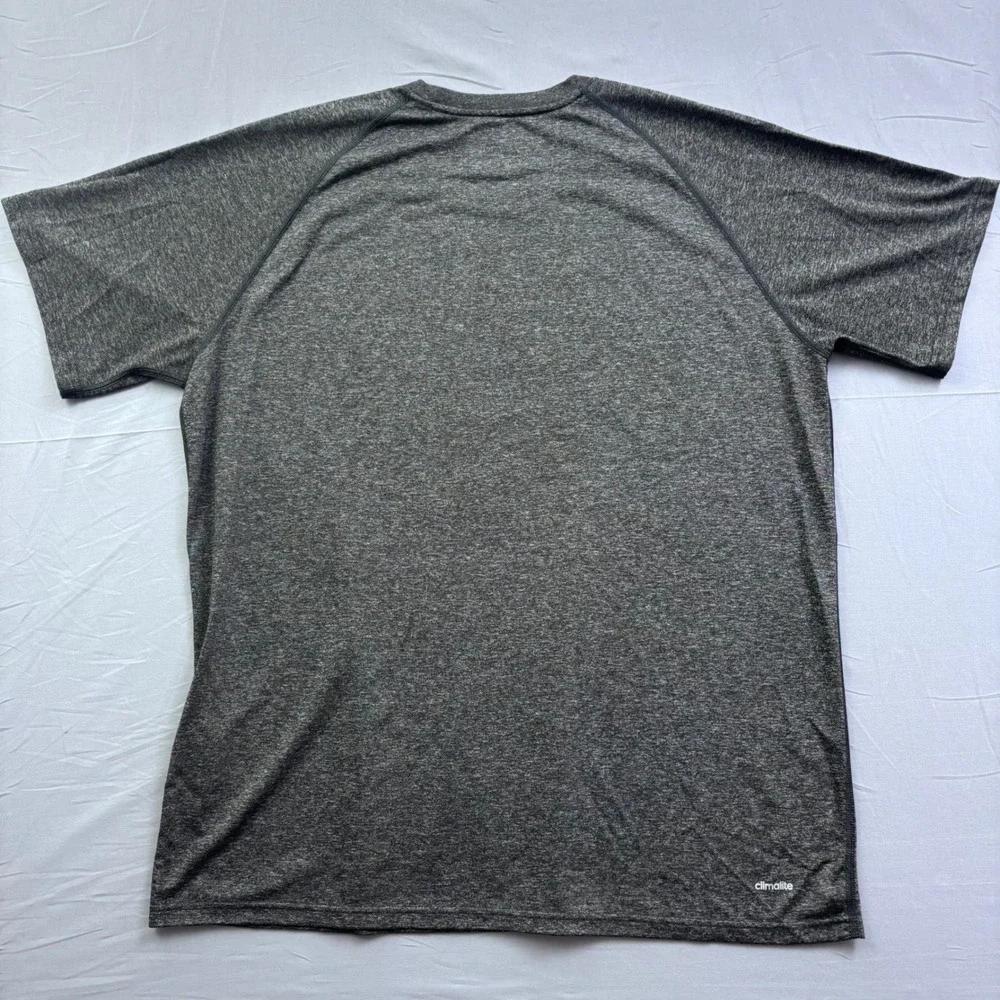 Adidas NHL 2017 Draft Chicago Mens 2X Ultimate Tee Climalite Grey Shirt